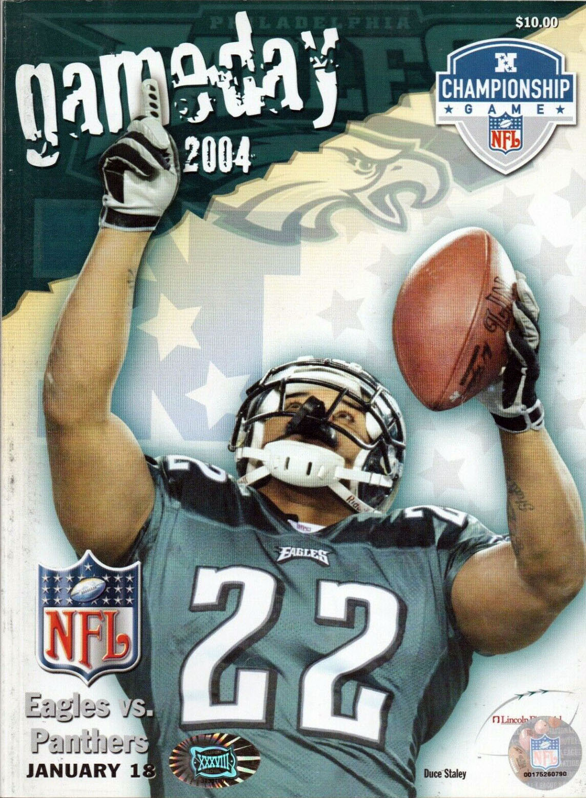 Philadelphia Eagles vs. Carolina Panthers (January 18, 2004)