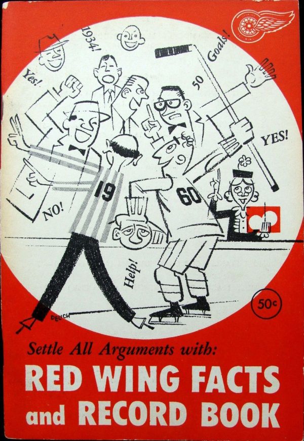 1960-61 Detroit Red Wings media guide