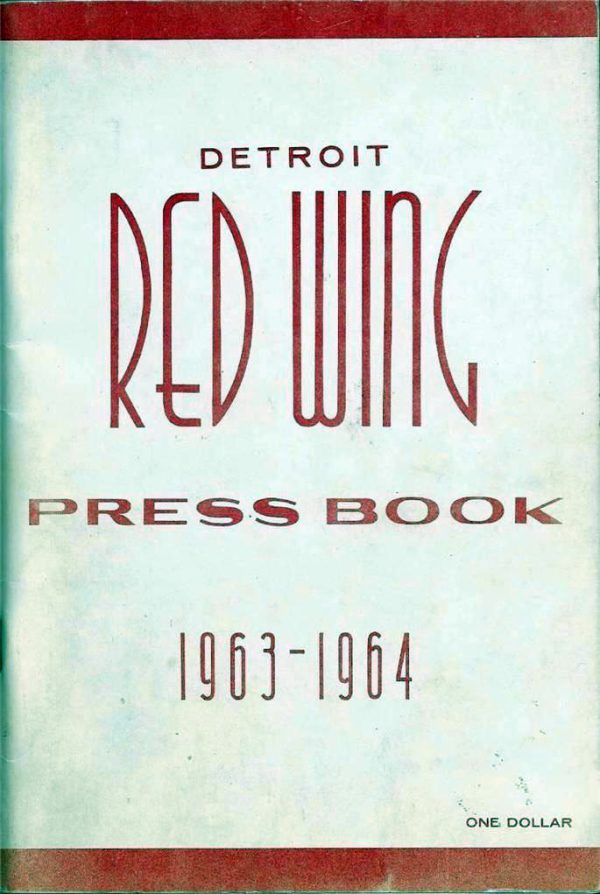 1963-64 Detroit Red Wings media guide