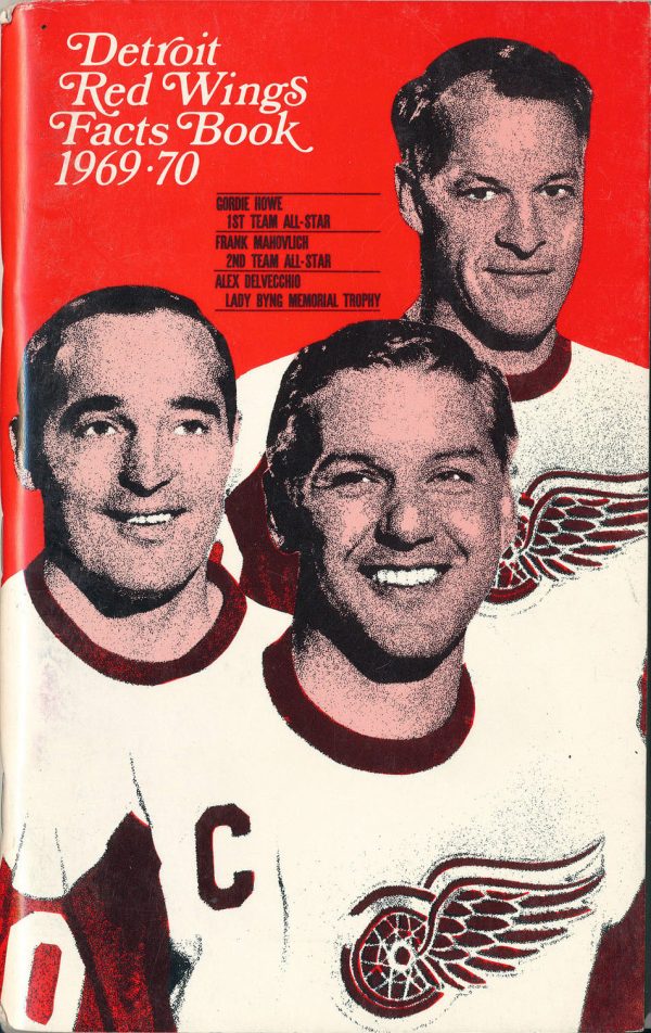 1969-70 Detroit Red Wings media guide