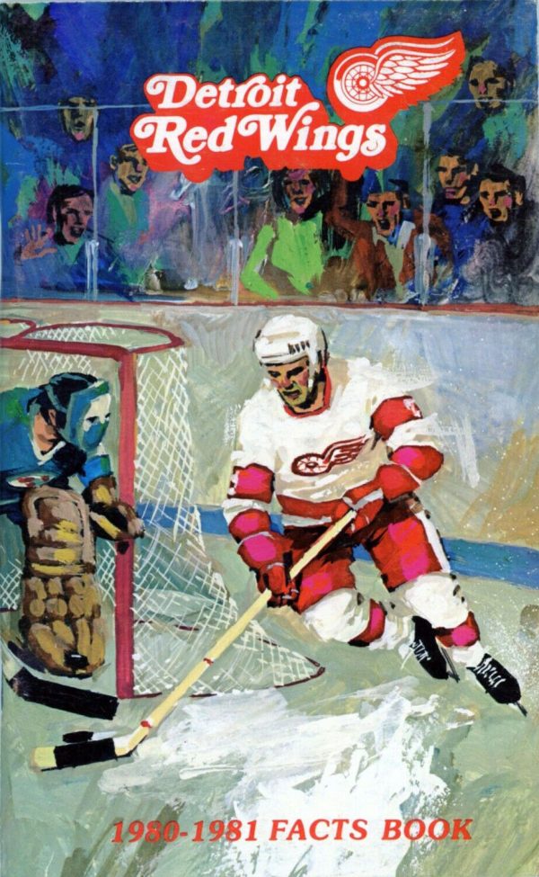 1980-81 Detroit Red Wings media guide