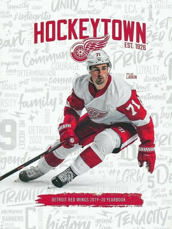 2019-20 Detroit Red Wings yearbook