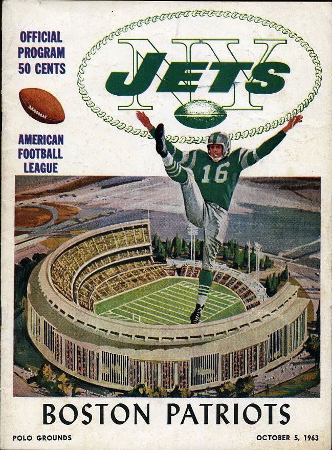 New York Jets vs. Boston Patriots (October 5, 1963)