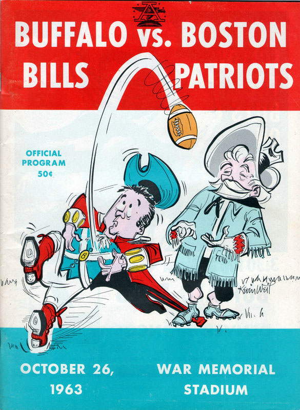 Buffalo Bills vs. Boston Patriots (October 26, 1963)