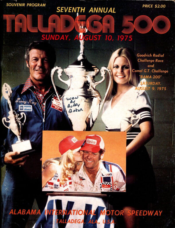 1975 Talladega 500 program