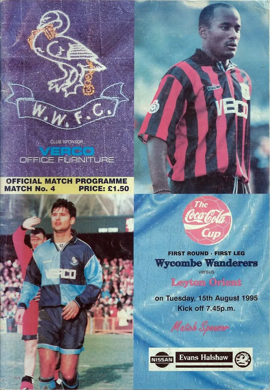 Wycombe Wanderers vs. Leyton Orient (August 15, 1995)