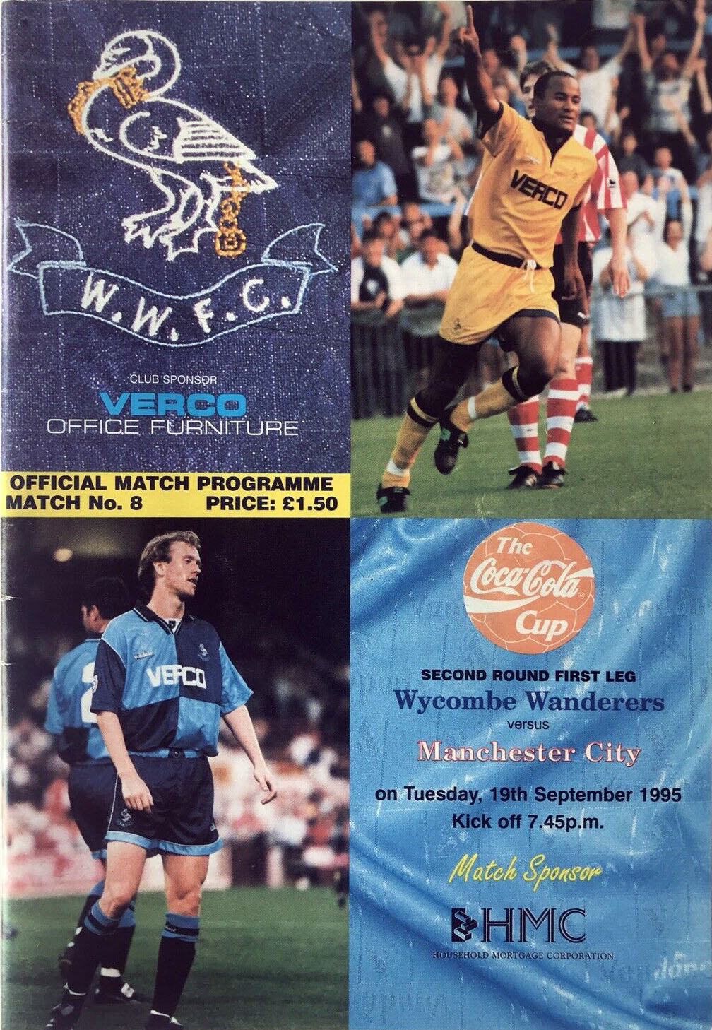 Wycombe Wanderers vs. Manchester City (September 19, 1995)