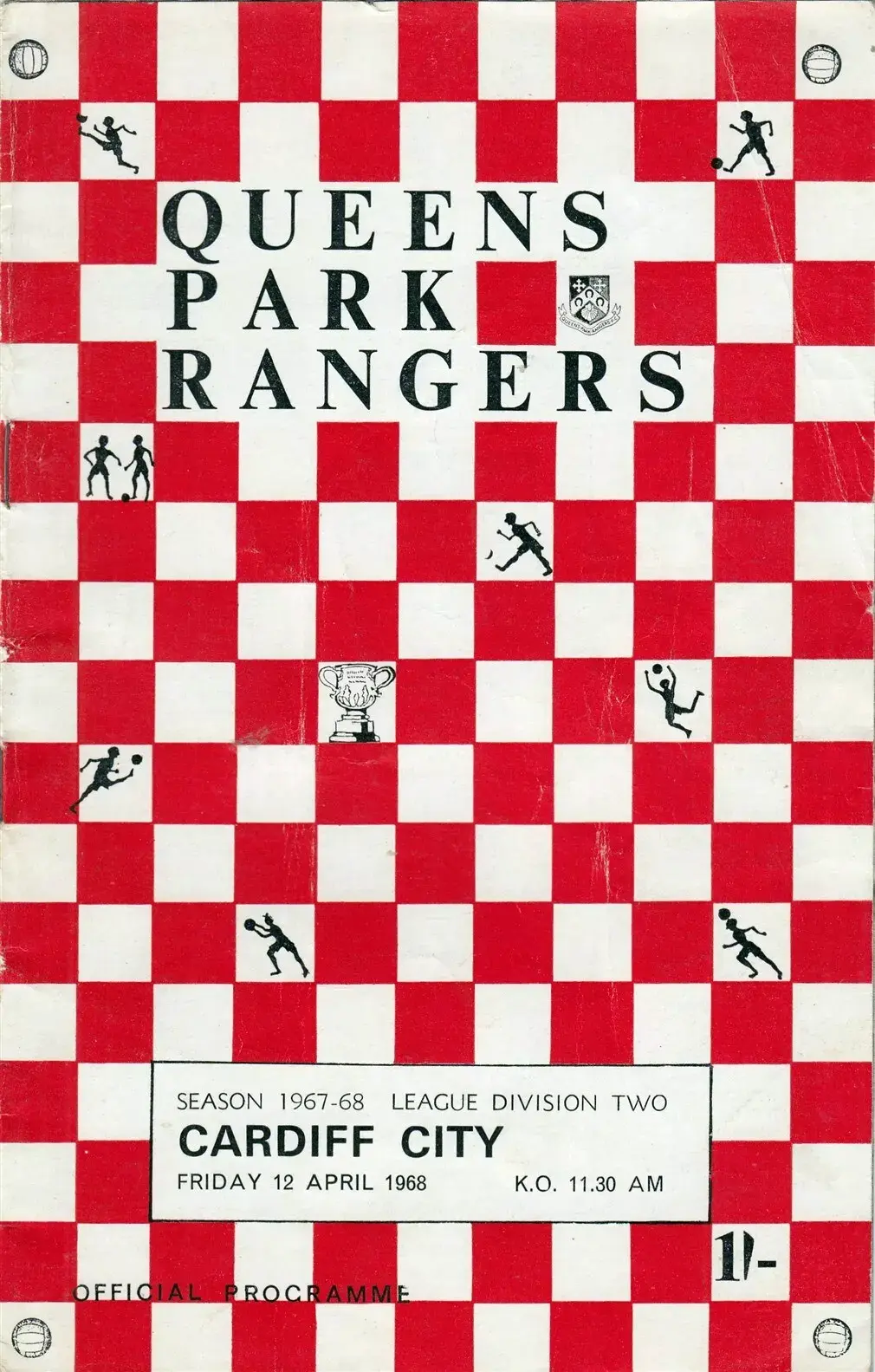 Queens Park Rangers vs. Cardiff City (April 12, 1968)