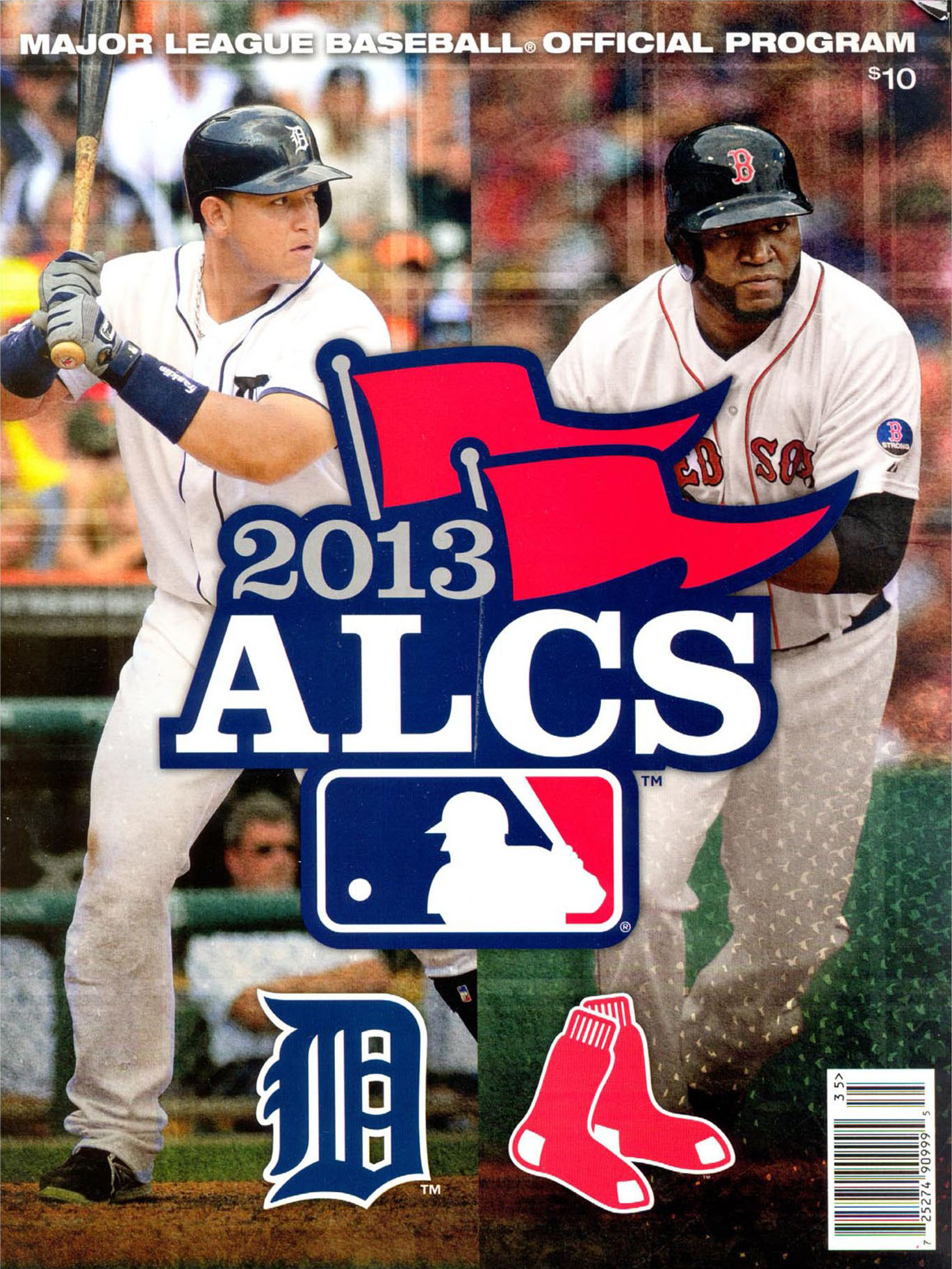 MLB ALCS Program: Boston Red Sox vs. Detroit Tigers (2013)