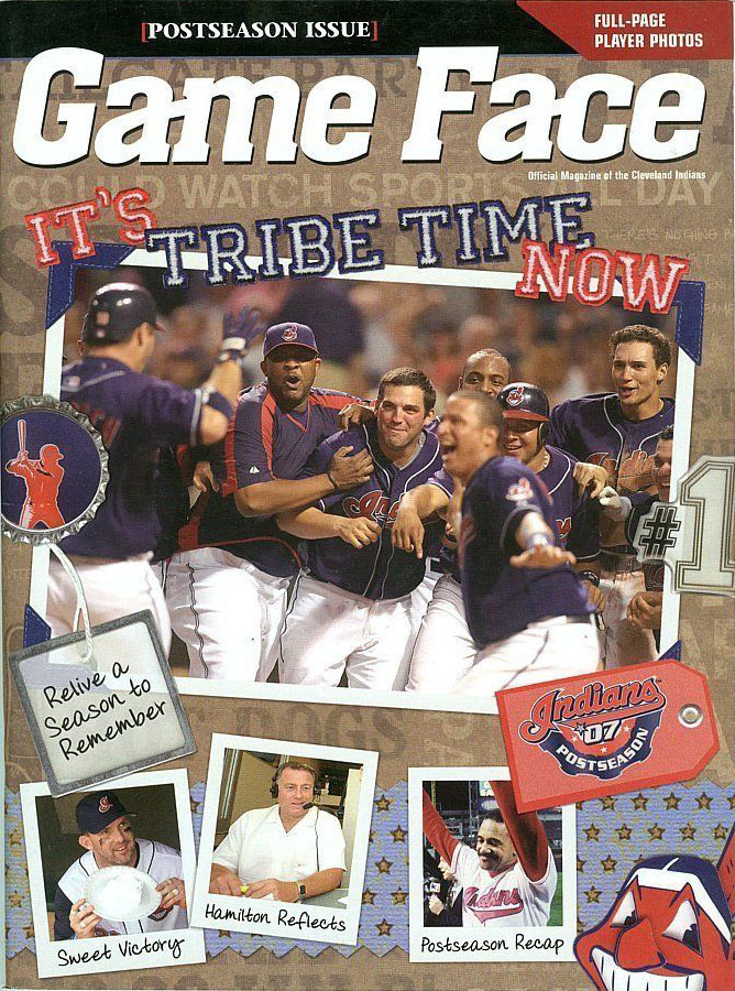 2007 Cleveland Indians ALDS program