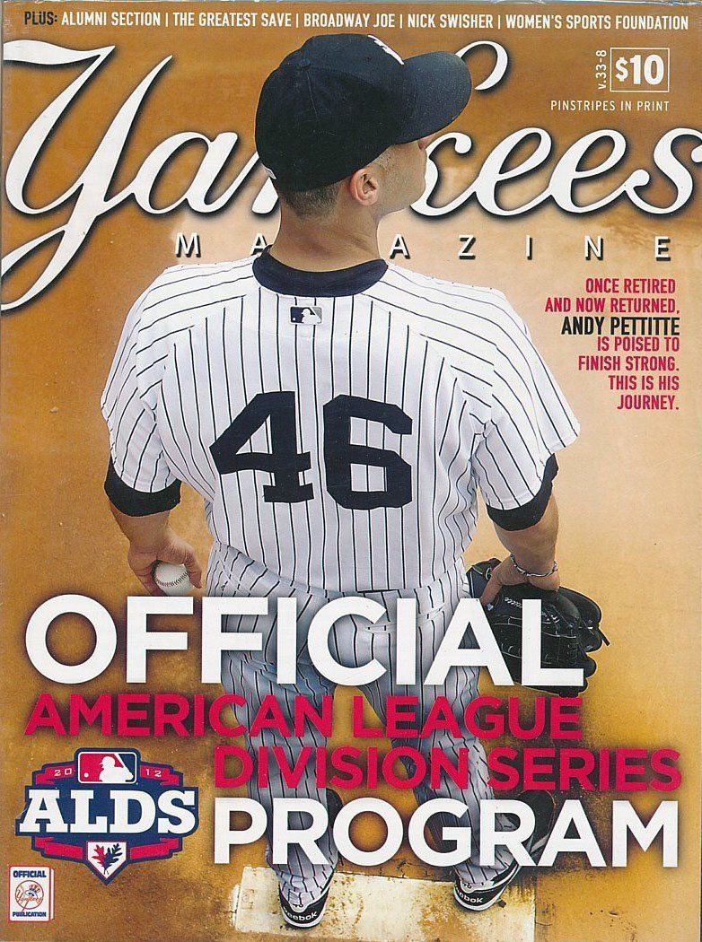 MLB ALDS Program: New York Yankees (2012)