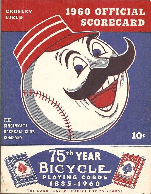 1960 Cincinnati Reds program