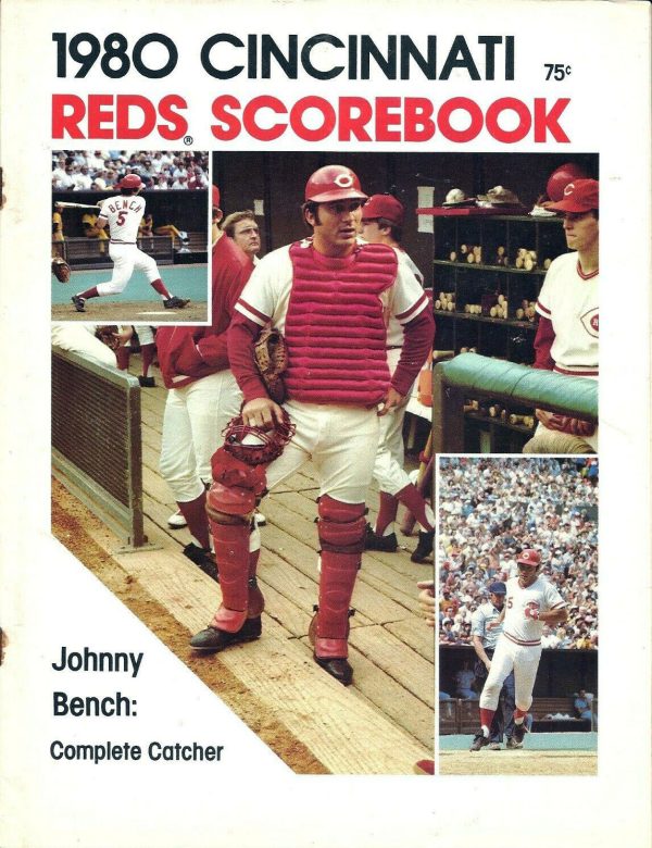 1980 Cincinnati Reds program