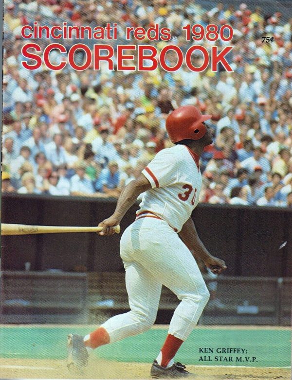 1980 Cincinnati Reds program