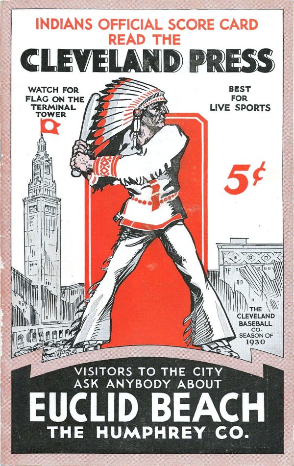 1930 Cleveland Indians program