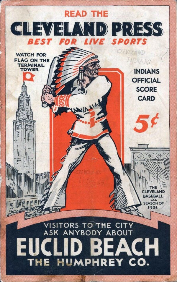 1931 Cleveland Indians program