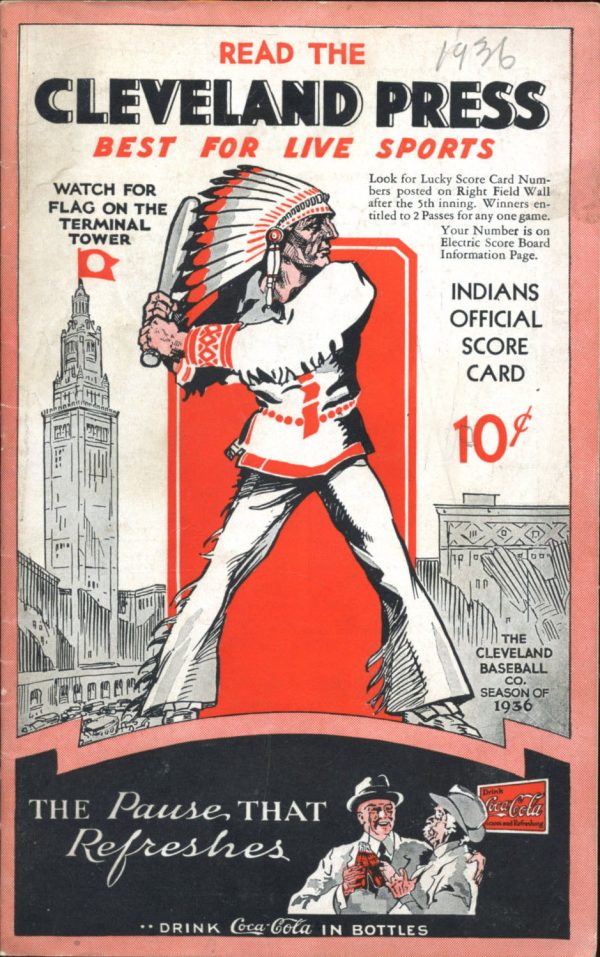 1936 Cleveland Indians program