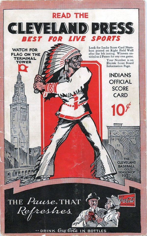 1937 Cleveland Indians program