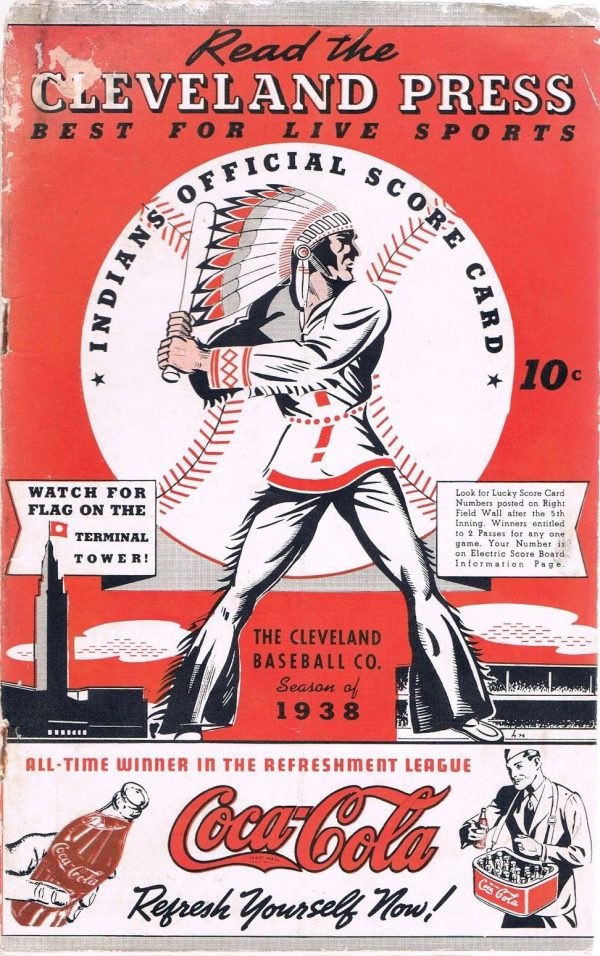 1938 Cleveland Indians program