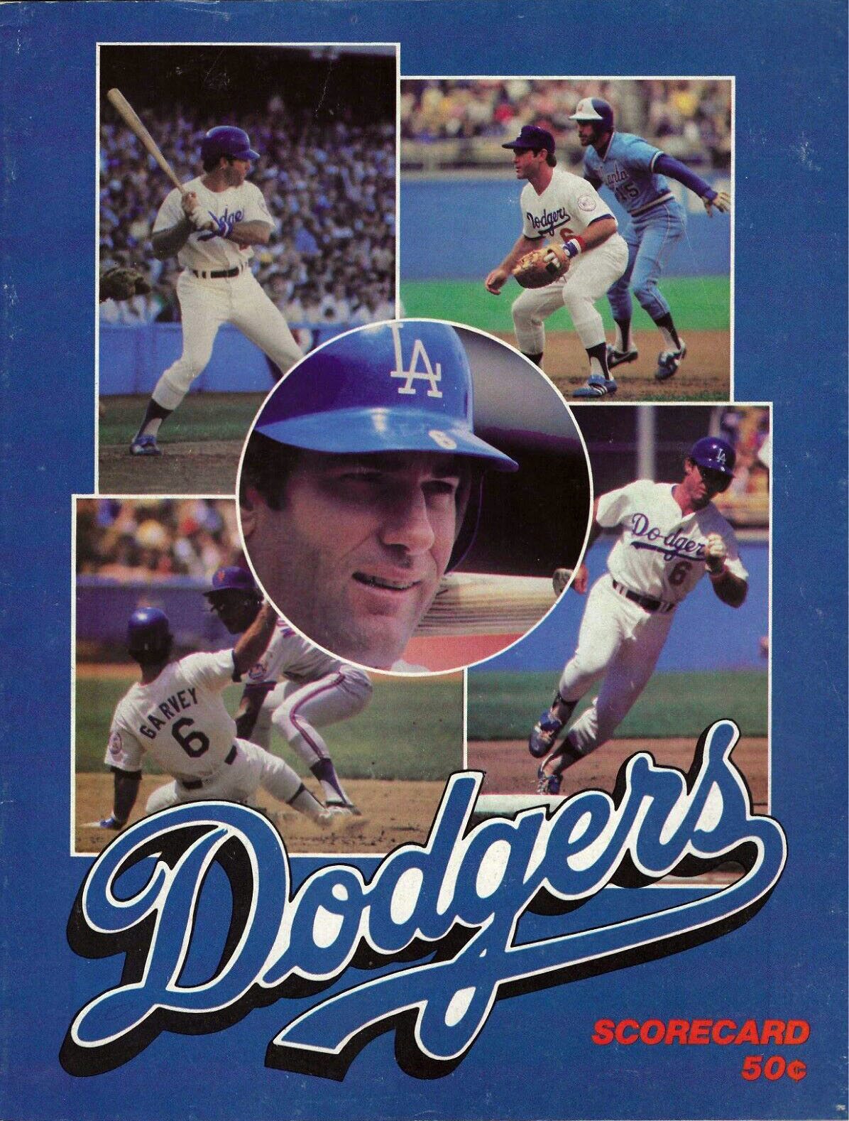 1981 Los Angeles Dodgers program