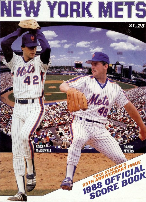 1988 New York Mets program