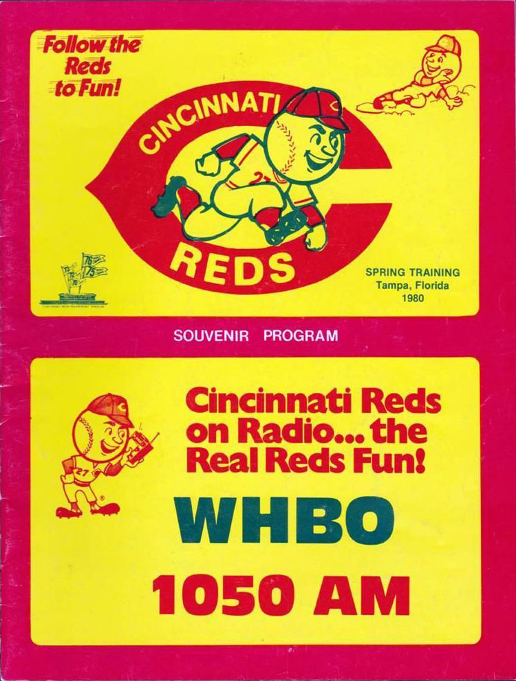 MLB Spring Training Program: Cincinnati Reds (1980)