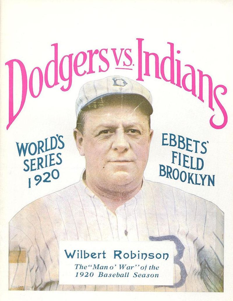 MLB World Series Program: Brooklyn Robins (1920)