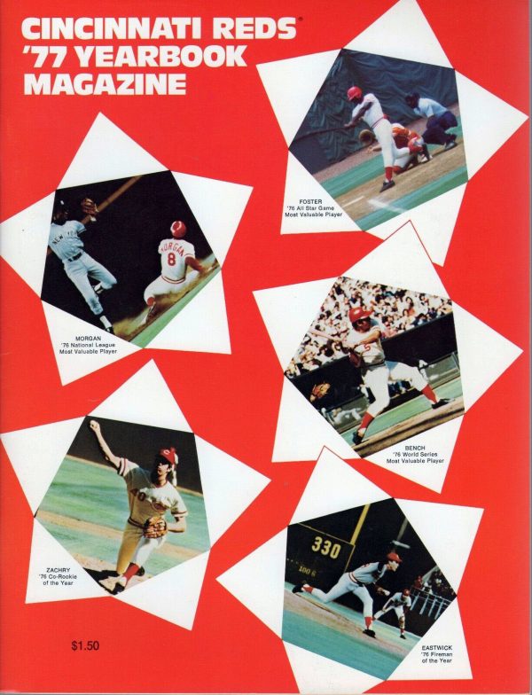 1977 Cincinnati Reds yearbook