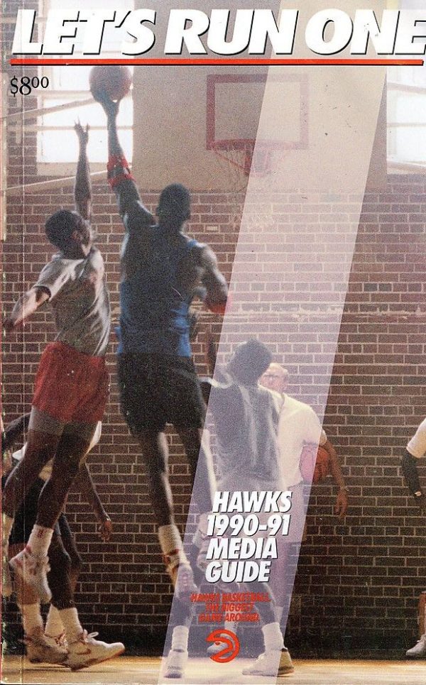 1990-91 Atlanta Hawks media guide