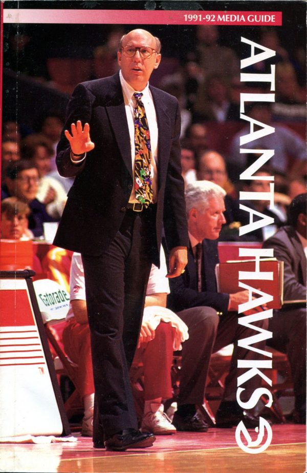 1991-92 Atlanta Hawks media guide