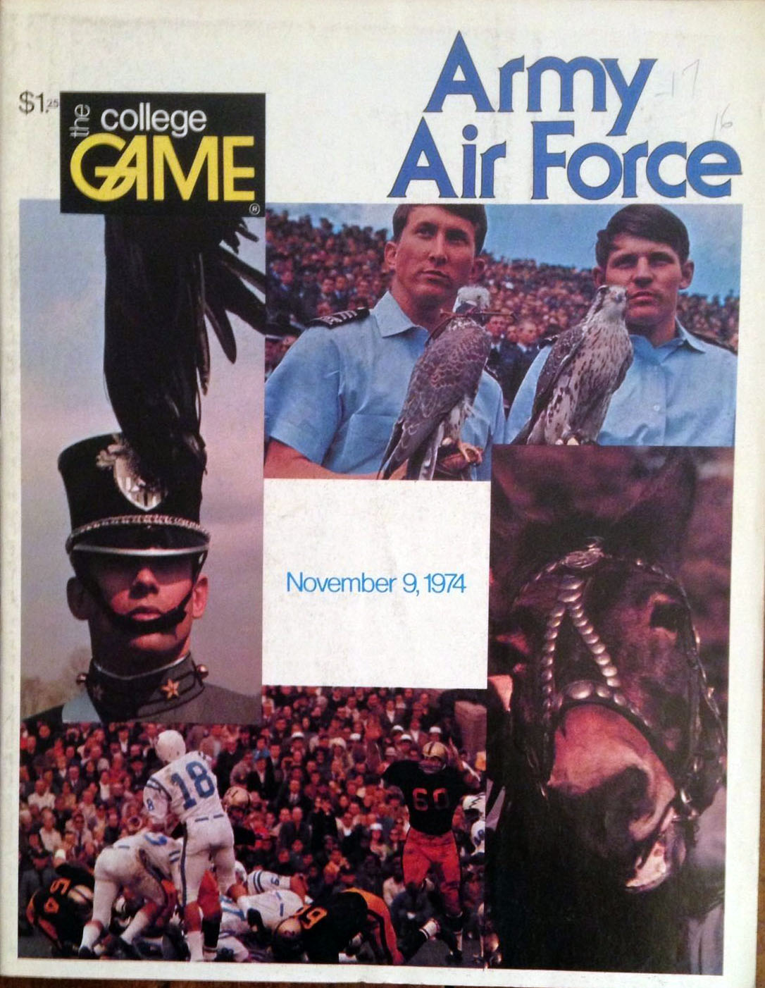 Army Cadets vs. Air Force Falcons (November 9, 1974)