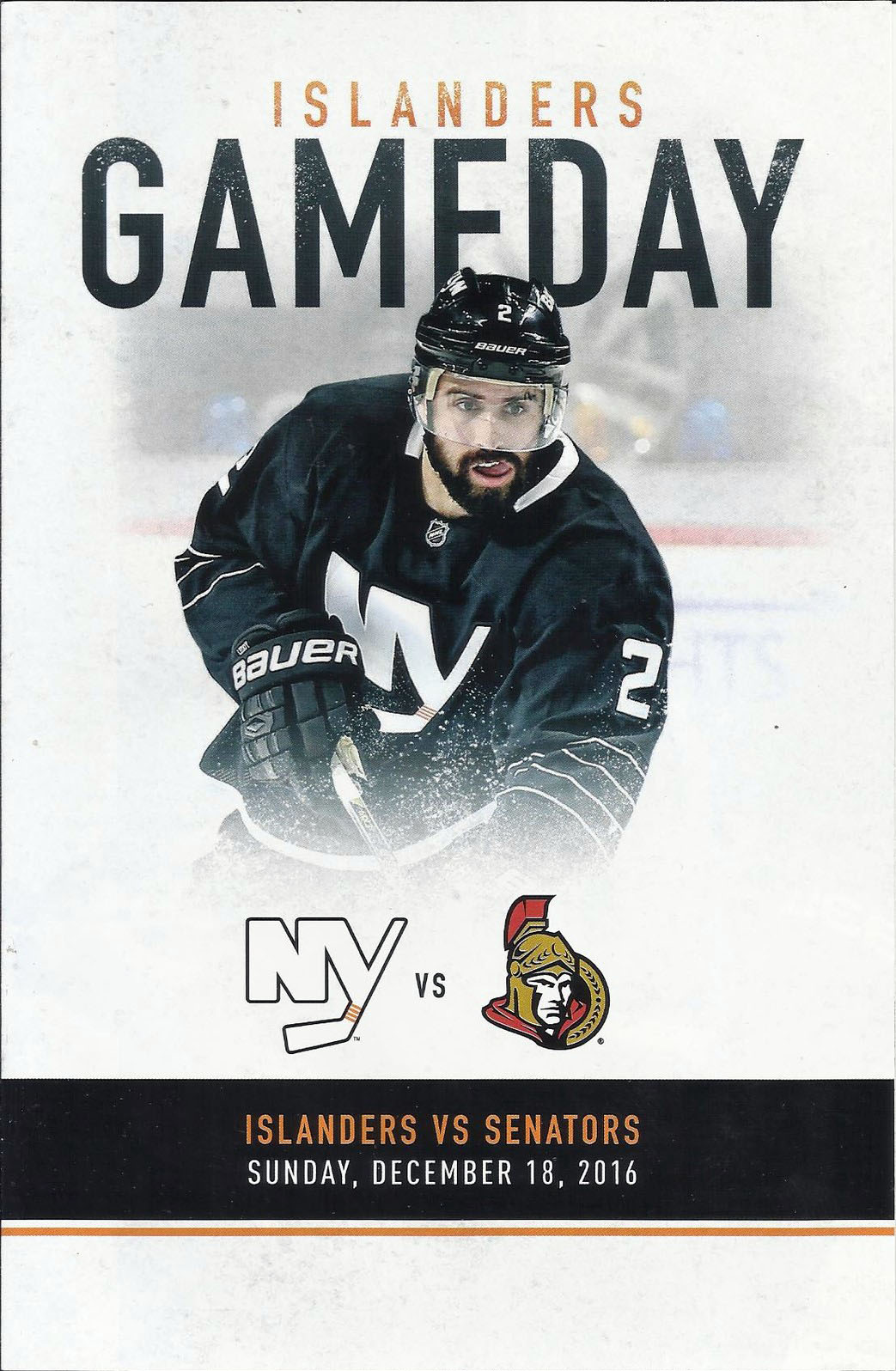 2016-17 New York Islanders program