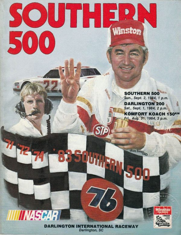 1984 Southern 500 program