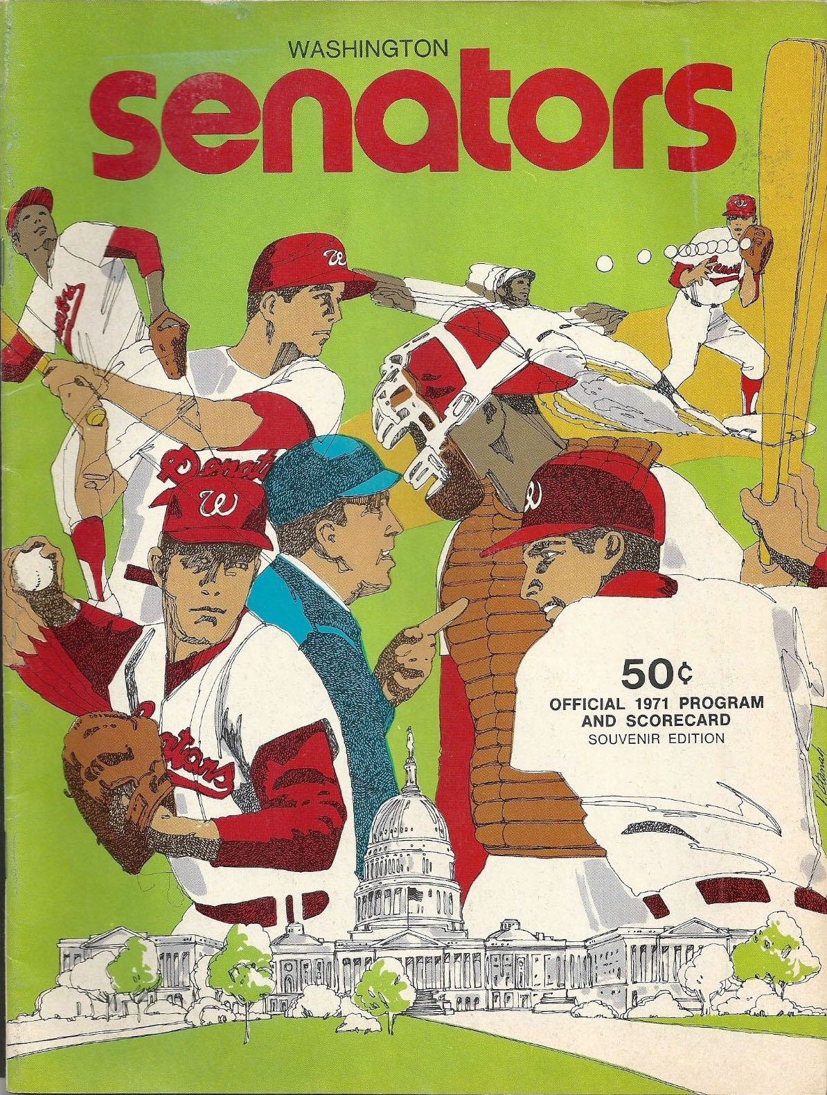 1971 Washington Senators program