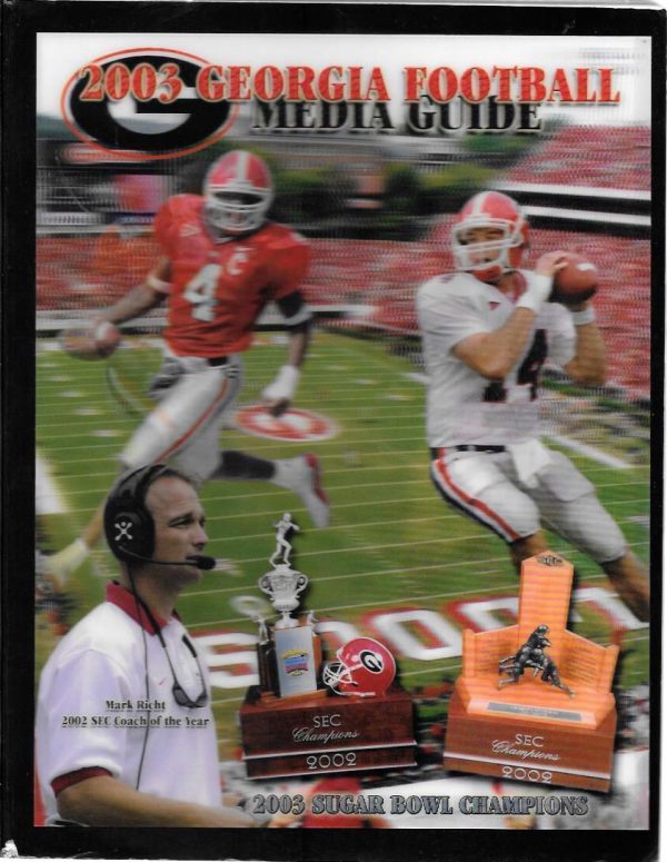 2003 Georgia Bulldogs football media guide