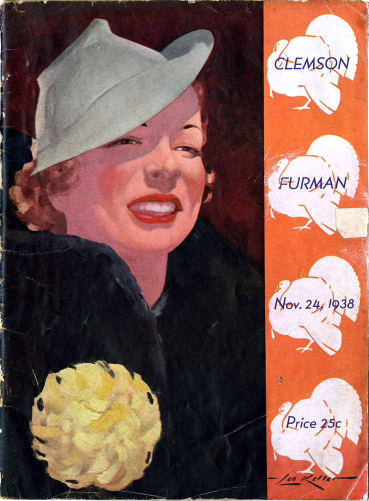 Clemson Tigers vs. Furman Purple Hurricane (November 24, 1938)