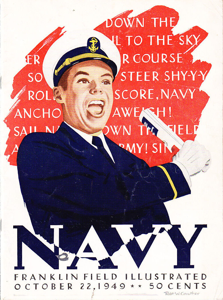 Penn Quakers vs. Navy Midshipmen (October 22, 1949)