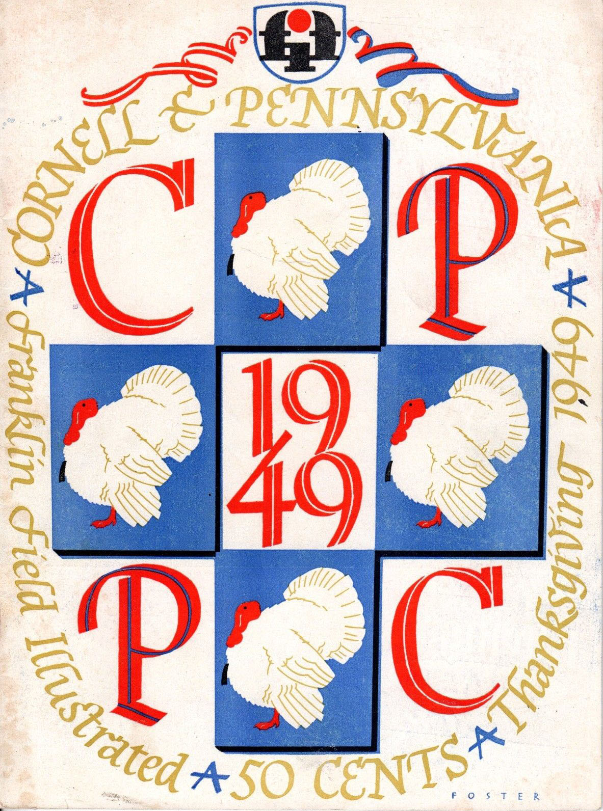 Penn Quakers vs. Cornell Big Red (November 24, 1949)