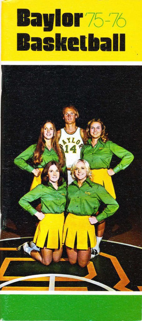 1975-76 Baylor Bears men's basketball media guide