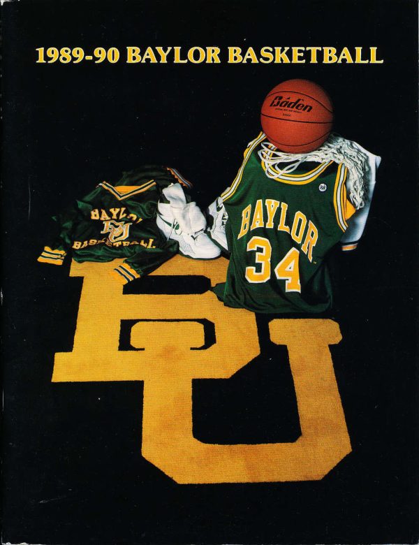 1989-90 Baylor Bears men's basketball media guide