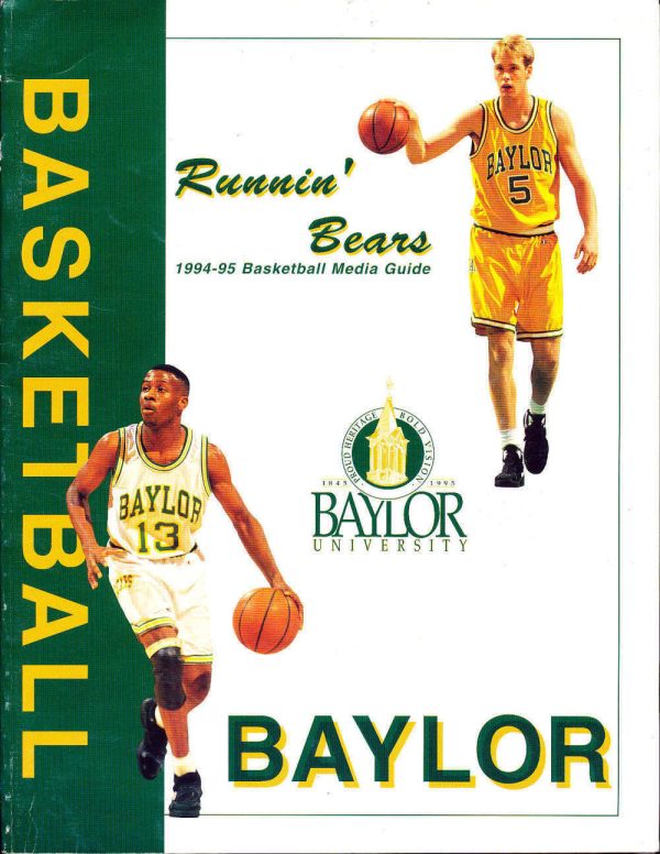 1994-95 Baylor Bears men's basketball media guide