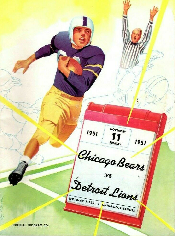 Chicago Bears vs. Detroit Lions (November 11, 1951)