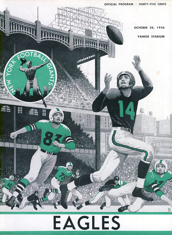 New York Giants vs. Philadelphia Eagles (October 28, 1956)