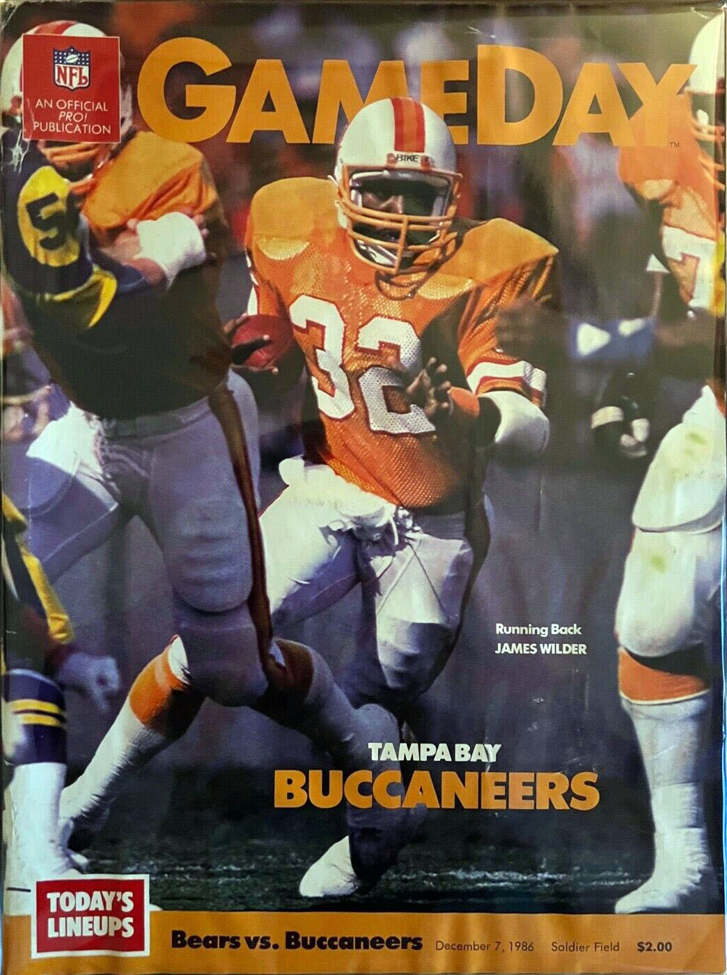 Chicago Bears vs. Tampa Bay Buccaneers (December 7, 1986)