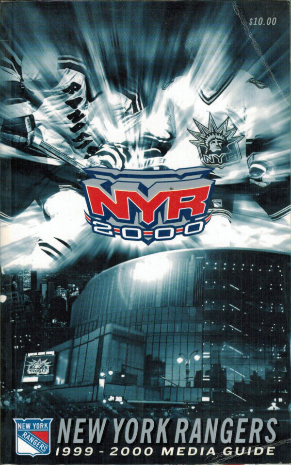 1999-2000 New York Rangers media guide