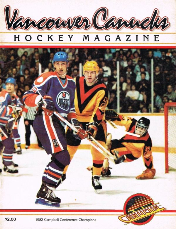 1982-83 Vancouver Canucks program