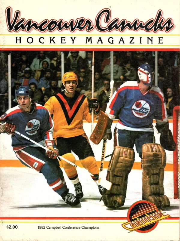 1982-83 Vancouver Canucks program