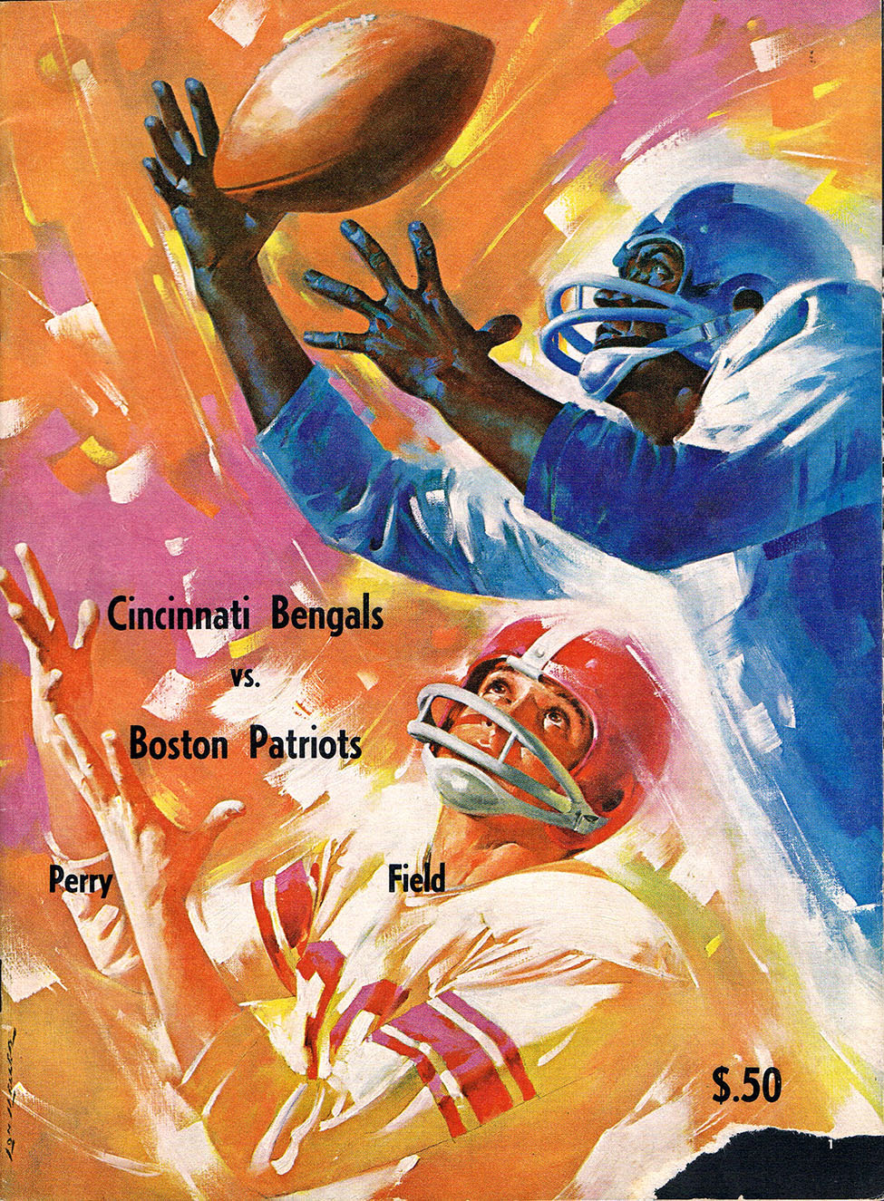 Cincinnati Bengals vs. Boston Patriots (August 10, 1969)