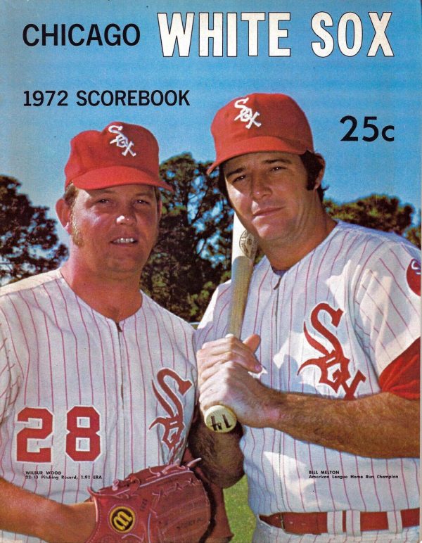 1972 Chicago White Sox program