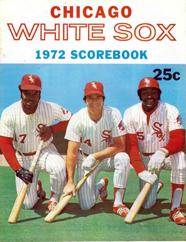 1972 Chicago White Sox program